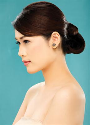 sanggul gulung sanggul gulung