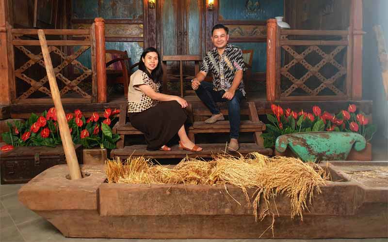 ASANA Artseum di GWK, Foto Studio dengan Setting Jawa dan Bali