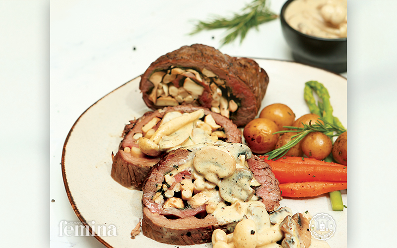 Step By Step Resep Rolade Daging Isi Jamur