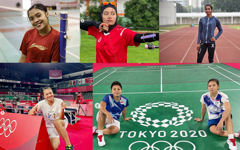 12 Atlet Putri Indonesia Siap Beraksi di Olimpiade Tokyo