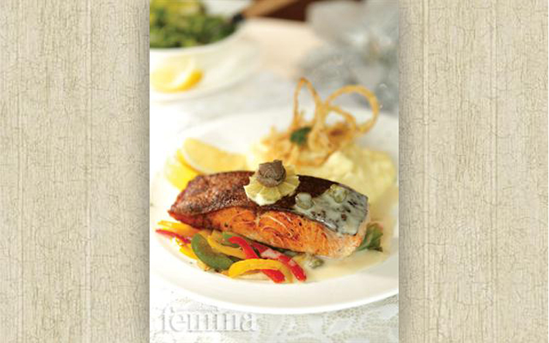 Resep Gebratenes Lachsfilet Hidangan Salmon Ala Jerman