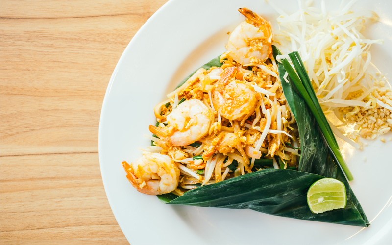 Pad Thai Bungkus Daun Pisang