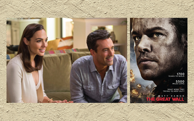 Dua Film Weekend Ini Keeping Up With The Joneses Dan The Great Wall