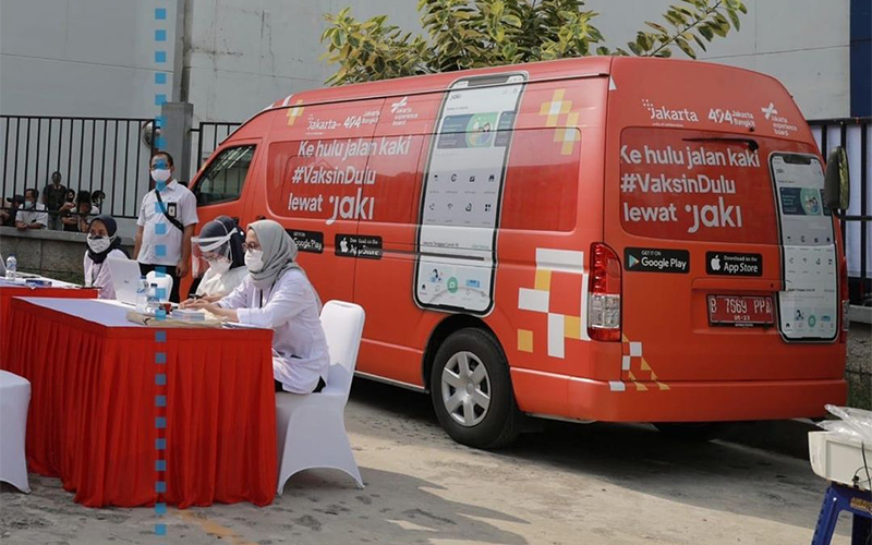 Sorong Percepatan Herd Immunity, Jakarta Sajikan Mobil Vaksin Keliling
