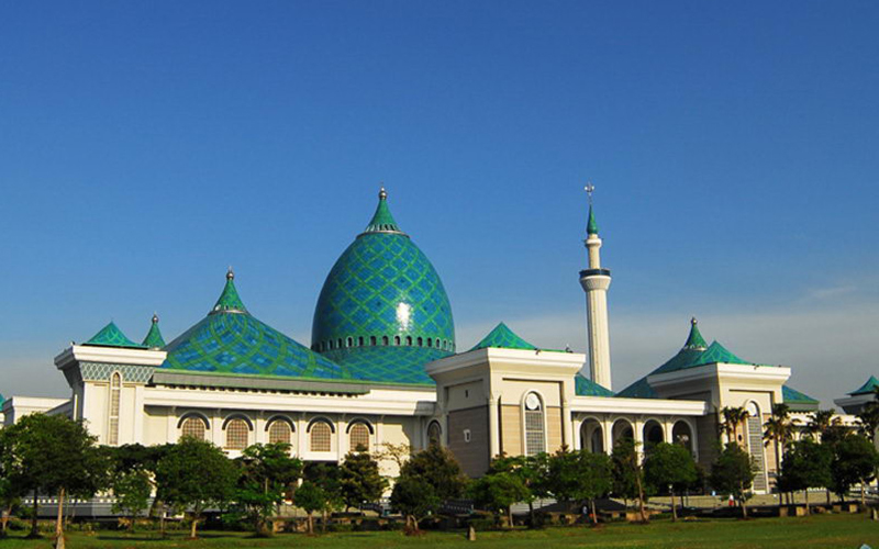 5 Masjid Megah Modern Indonesia Tidak Sulit Menemukan Pergi Luar