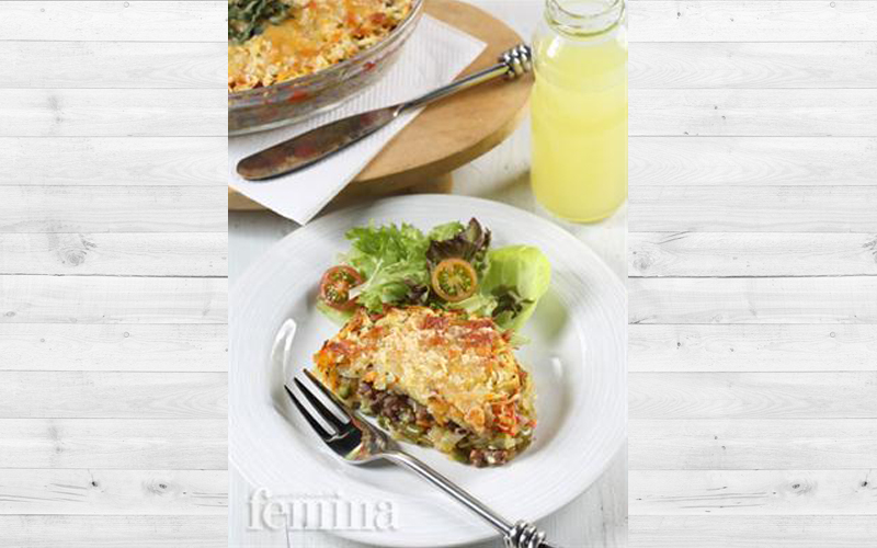 Singkong Lapis Daging