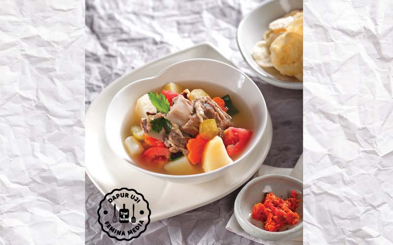 sup iga makanan berkuah penderita covid