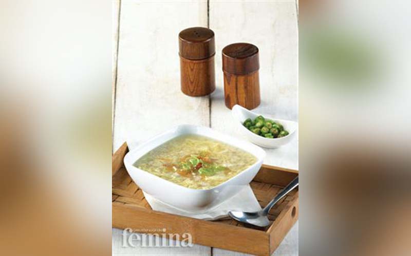 sup tehu serabut makanan berkuah penderita covid