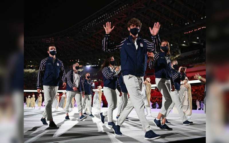 Great Britain team in Ben Sherman Uniform