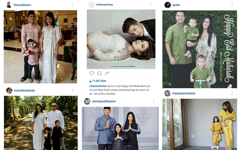Meriahnya Perayaan Lebaran 31 Selebritas Bersama Keluarga