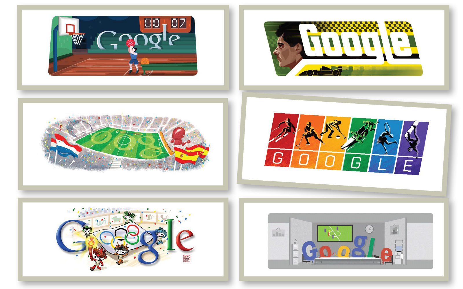 32 Doodle Unik Untuk Merayakan Google Birthday