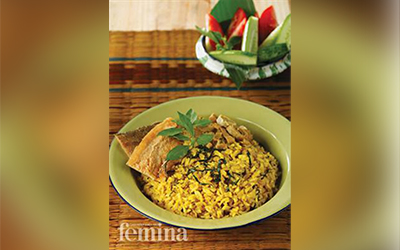 Resep Nasi Goreng Mengkudu Ikan Asin